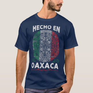 メキシコ・オアハカで作りました。メキシコ人として誇りを持っています。オアハカ Tシャツ