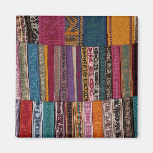 メキシコ オアハカ州 オアハカ 織ベルト マグネット (正面)