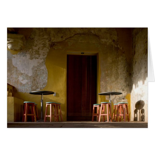 メキシコ、オアハカ、アフターンサンライトバルコニー (正面横)