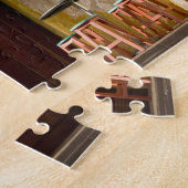 メキシコ、オアハカ、アフターンサンライトバルコニー ジグソーパズル (側面)