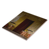 メキシコ、オアハカ、アフターンサンライトバルコニー タイル (側面)