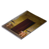 メキシコ、オアハカ、アフターンサンライトバルコニー ノートブック (左側)