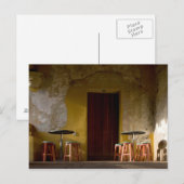 メキシコ、オアハカ、アフターンサンライトバルコニー ポストカード (正面/裏面)