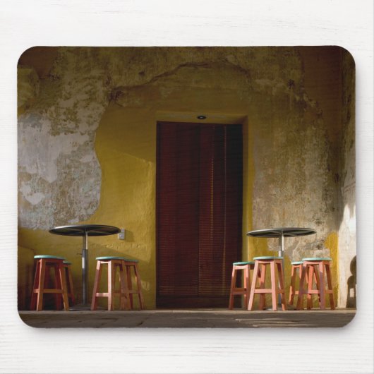 メキシコ、オアハカ、アフターンサンライトバルコニー マウスパッド (正面)