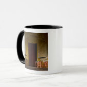 メキシコ、オアハカ、アフターンサンライトバルコニー マグカップ (正面左)