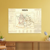 メキシコ，オアハカ キャンバスプリント (インサイチュ (リビング))