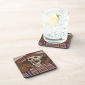 メキシコ、オアハカ。サンドタペティストリー（タペテドアリーナ） コースター (右側)