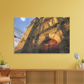 メキシコ、オアハカ、テンプラ・デ・サン・フェリペ・デ・ネリ キャンバスプリント (インサイチュ (リビング))