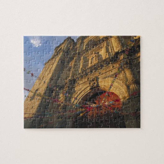 メキシコ、オアハカ、テンプロ·デ·サン·フェリペ·デ·ネリ2 ジグソーパズル (横)