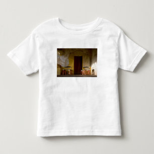 メキシコ オアハカ 午後の太陽がバルコニーを照らす トドラーTシャツ