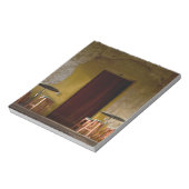 メキシコ、オアハカ、午後の日照灯バルコニー ノートパッド (回転)