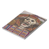 メキシコ、オアハカ。砂タペストリー（タペテ・デ・アリーナ） ノートパッド (回転)