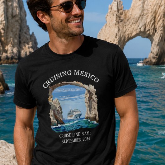 メキシコ カボクルーズ 出港 グループ オリジナル Tシャツ