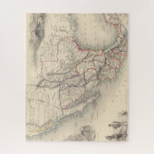 メキシコ、カリフォルニア、テキサス州 ジグソーパズル (縦)