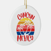 メキシコ,カンクン セラミックオーナメント (右)