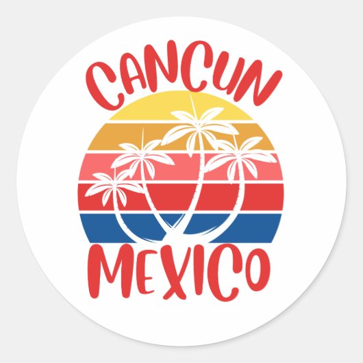 メキシコ，カンクン ラウンドシール (正面)