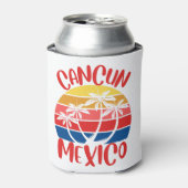 メキシコ，カンクン 缶クーラー (缶正面)