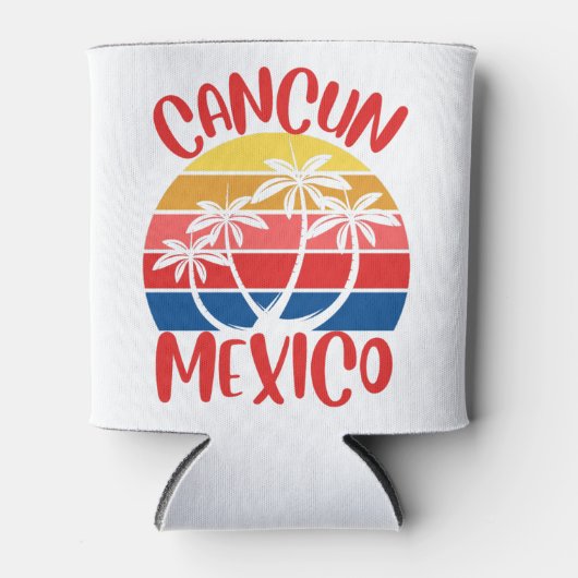 メキシコ，カンクン 缶クーラー (正面)