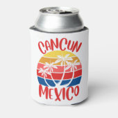 メキシコ，カンクン 缶クーラー (缶裏面)