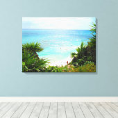 メキシコ，カンクン#10 キャンバスプリント (インサイチュ (ウッドフロア))