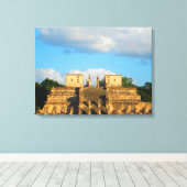 メキシコ，カンクン#7 キャンバスプリント (インサイチュ (ウッドフロア))