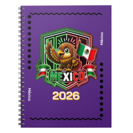 メキシコ キッズ ノートブック (正面)