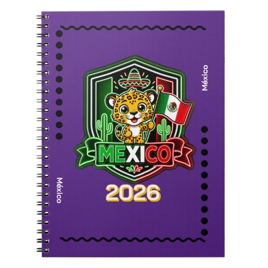 メキシコ キッズ ノートブック (正面)