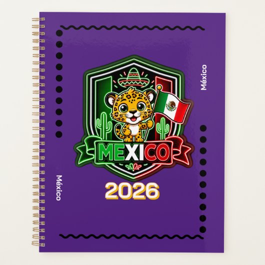 メキシコ キッズ プランナー手帳 (正面)