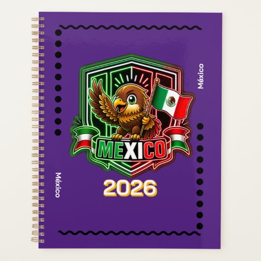 メキシコ キッズ プランナー手帳 (正面)