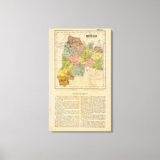 メキシコ キャンバスプリント (正面)