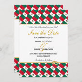 メキシコ キリスト教 特別なイベント ウェディング セレブレーション セーブザデート (正面/裏面)