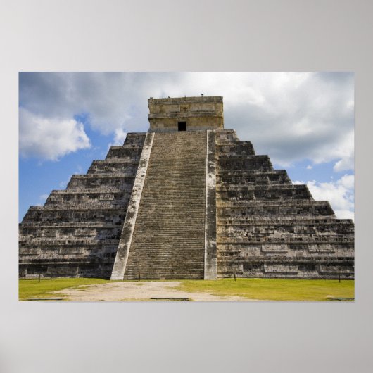 メキシコ、キンタナロー州、カンクン近郊、チチェン２ ポスター (正面)