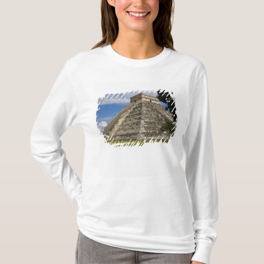 メキシコ、キンタナロー州、カンクン近郊、チチェン6 Tシャツ (正面)