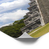 メキシコ、キンタナロー、カンクン近く、チチェン5 ポスター (角)