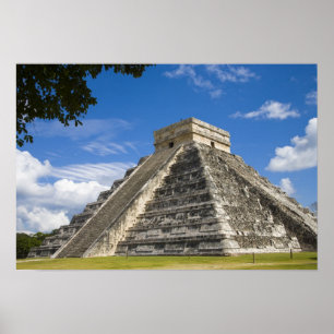 メキシコ、キンタナロー、カンクン近く、チチェン5 ポスター