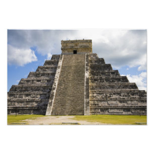 メキシコ、キンタナロー、カンクン近郊、チチェン フォトプリント
