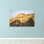 メキシコ、キンタナロー、ユカタン半島 キャンバスプリント (インサイチュ (ウッドフロア))