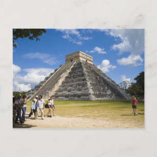 メキシコ、キンタナ·ルー、カンクン近く、チケン4 ポストカード