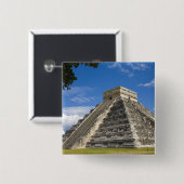 メキシコ、キンタナ·ルー、カンクン近く、チケン5 缶バッジ (正面&裏面)