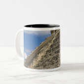 メキシコ、キンタナ·ルー、カンクン近く、チケン6 ツートーンマグカップ (正面左)