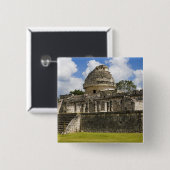 メキシコ、キンタナ·ルー、カンクン近く 缶バッジ (正面&裏面)