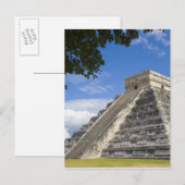 メキシコ、キンタナ・ロー、カンクン近郊、チチェン ポストカード (正面/裏面)