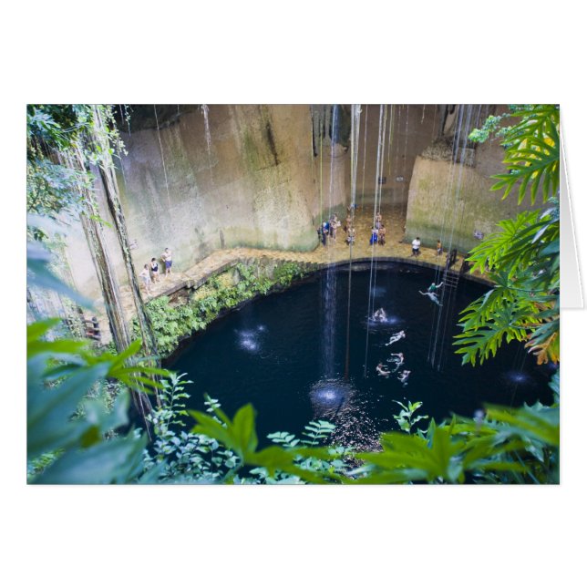 メキシコ、キンタナ・ロー、チチェン・イッツァの近く。 (正面横)