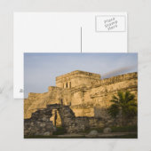メキシコ、キンタナ・ロー、ユカタン半島、 ポストカード (正面/裏面)