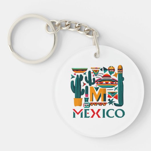メキシコ キーホルダー (正面)