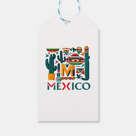 メキシコ ギフトタグ (裏面)
