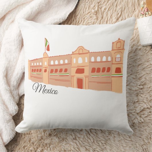 メキシコ クッション (ブランケット)