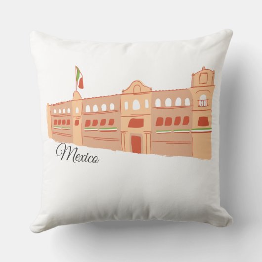 メキシコ クッション (裏面)