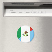 メキシコ・グアテマラ半国旗の国記号 マグネット (インサイチュ (食洗機))