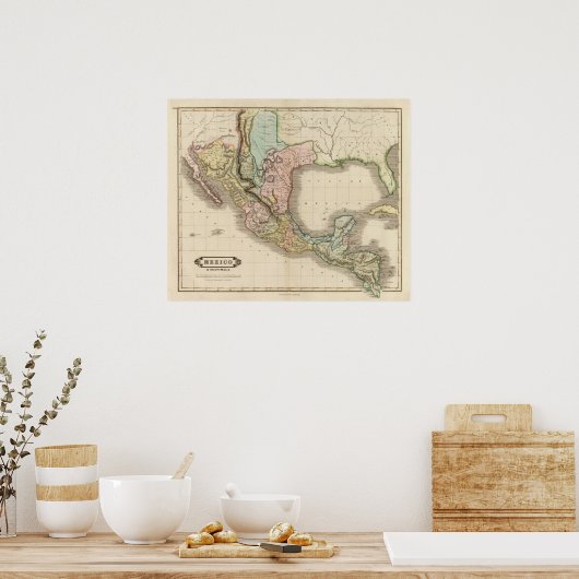 メキシコ、グアテマラ ポスター (キッチン)